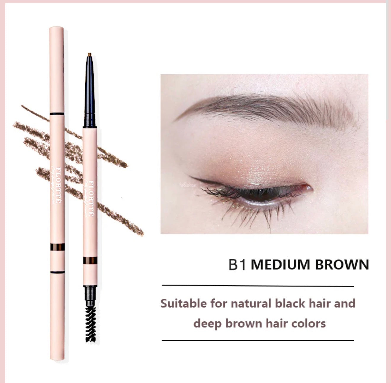Flortte Sculpting Eyebrow Pencil | Bunni Beauty