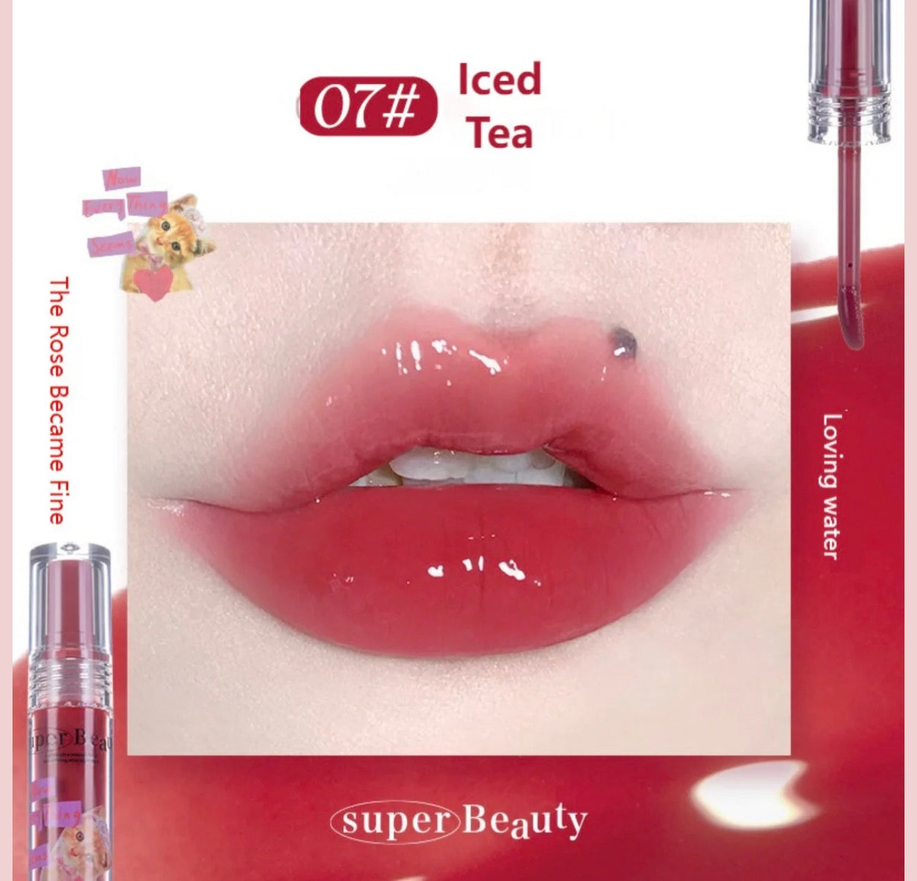 Flortte I Am Super Beauty Lip Gloss Serum | Bunni Beauty