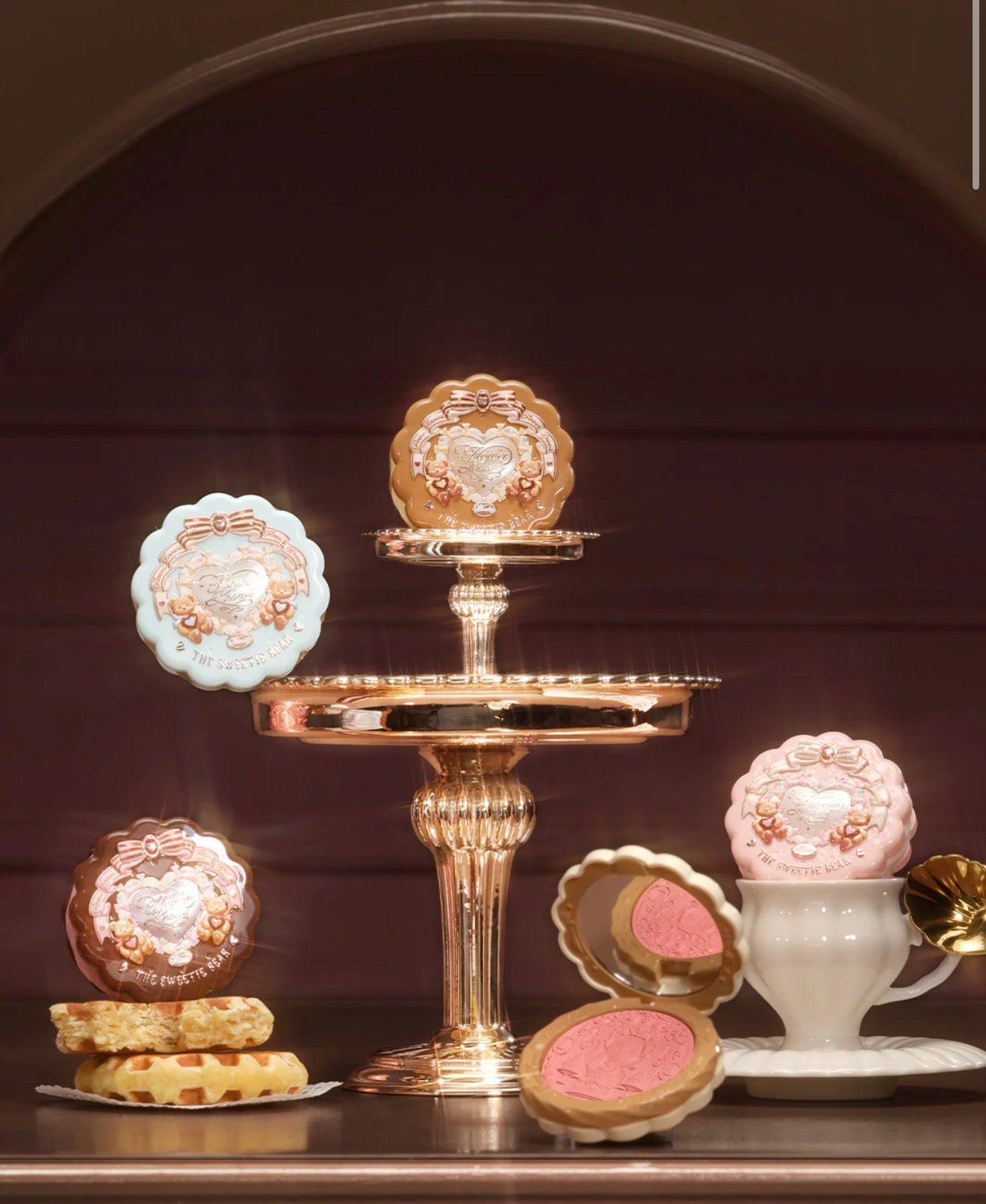 FlowerKnows Sweetie Bear Silk Satin Blush | Bunni Beauty