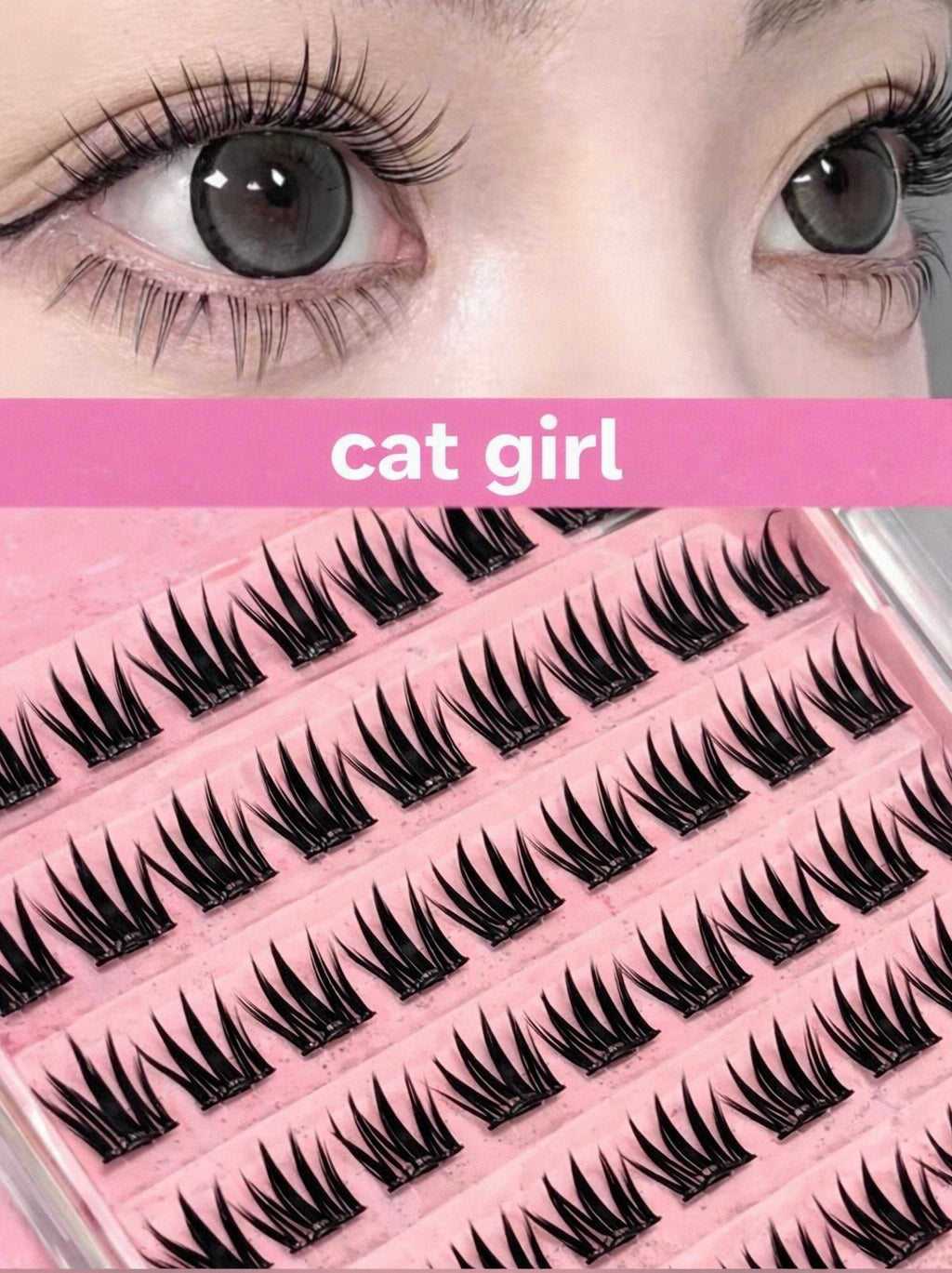 Large Pack Variety Lash Cluster Set With Strong/Waterproof Glue & Bond | Bunni Beauty