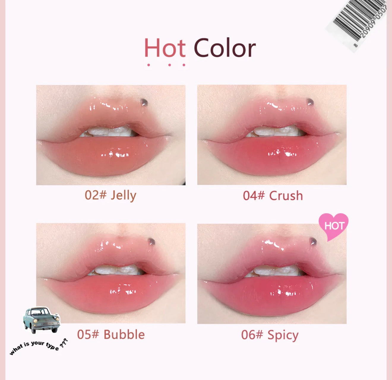 Flortte I Am Super Beauty Jelly Heart Lipstick | Bunni Beauty