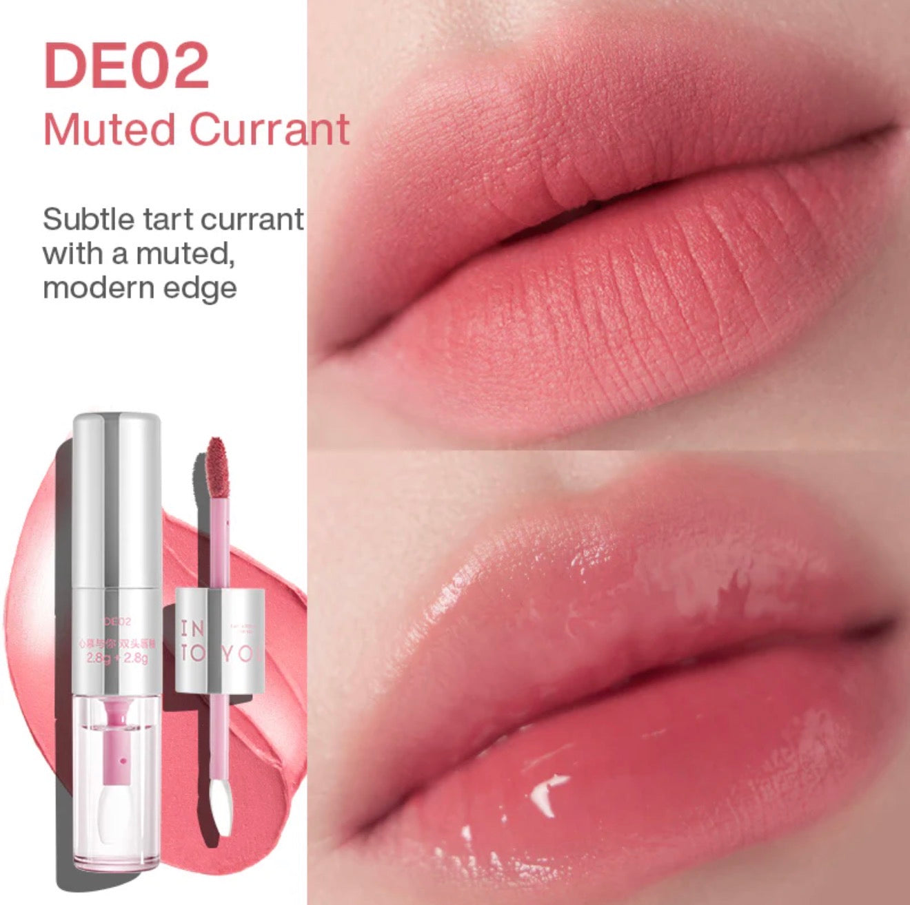INTO YOU Duo Effect Lip Glaze | Bunni Beauty