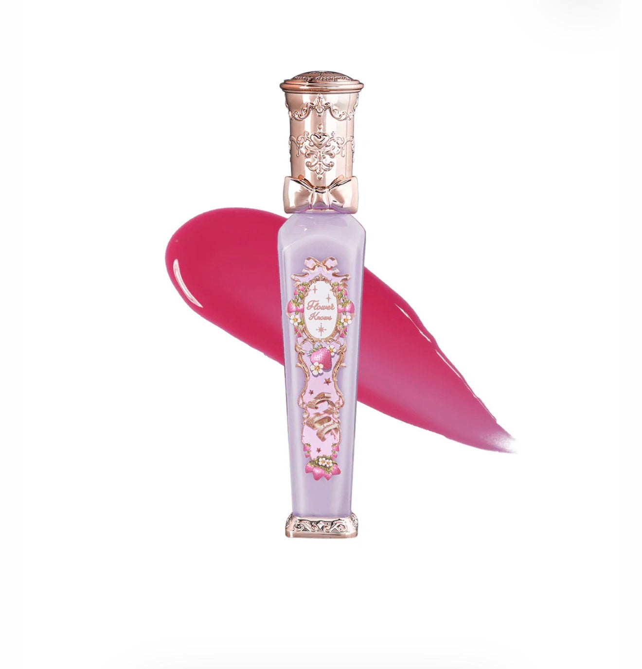 FlowerKnows Violet Strawberry Rococo Glowy Lip Gloss | Bunni Beauty