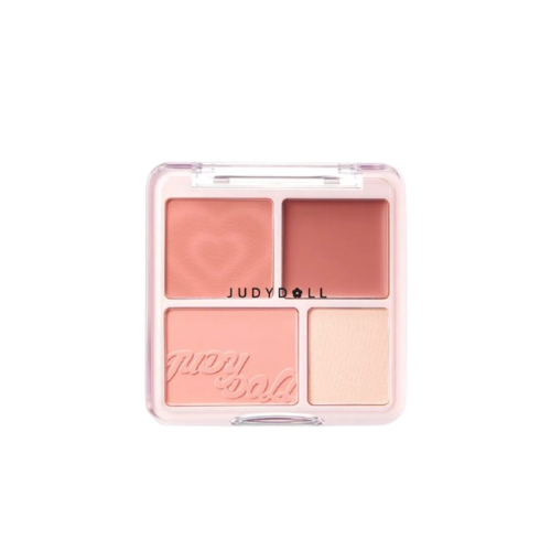 Judydoll 2 in 1 Blush Highlight Palette | Bunni Beauty