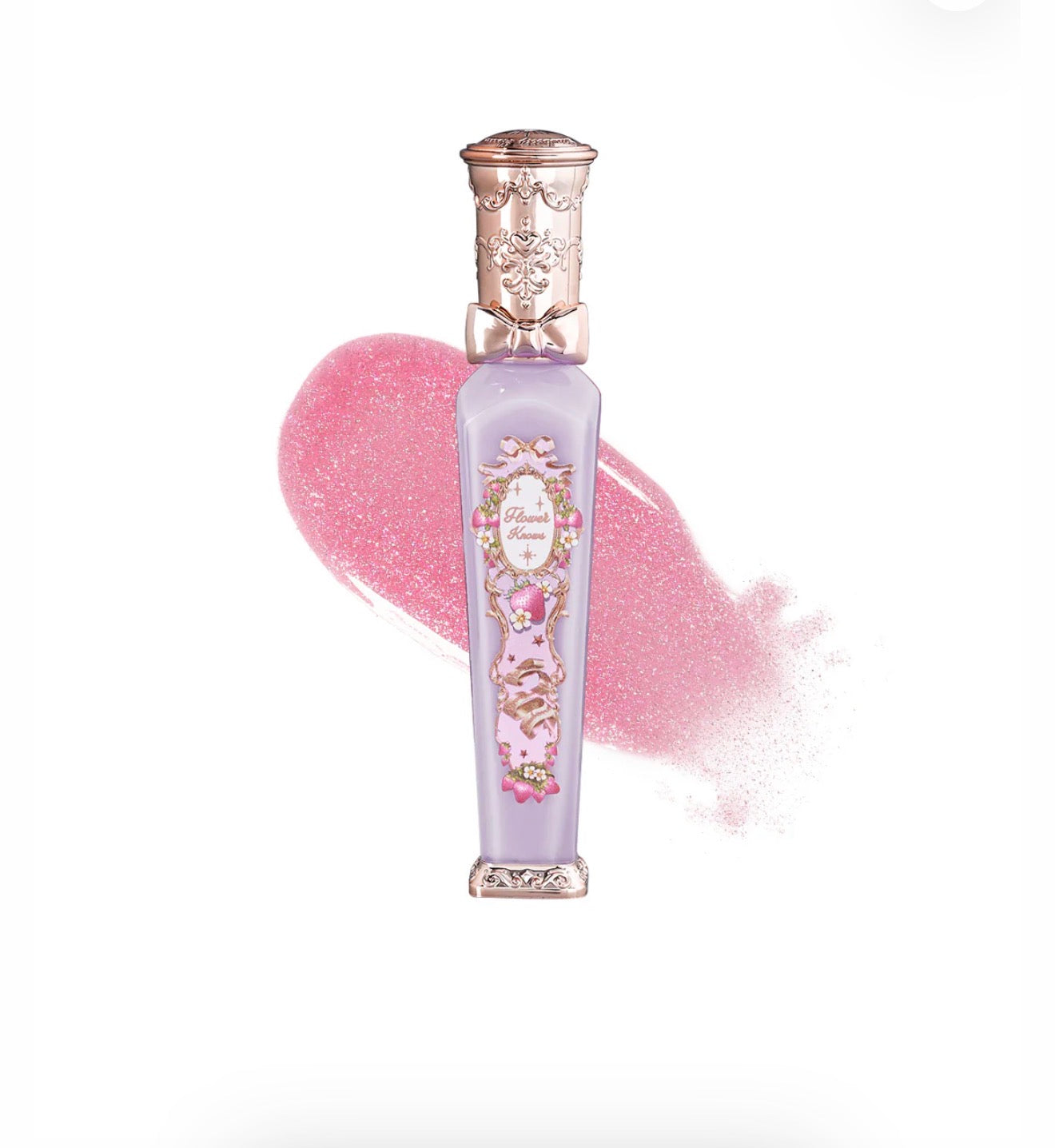 FlowerKnows Violet Strawberry Rococo Glowy Lip Gloss | Bunni Beauty