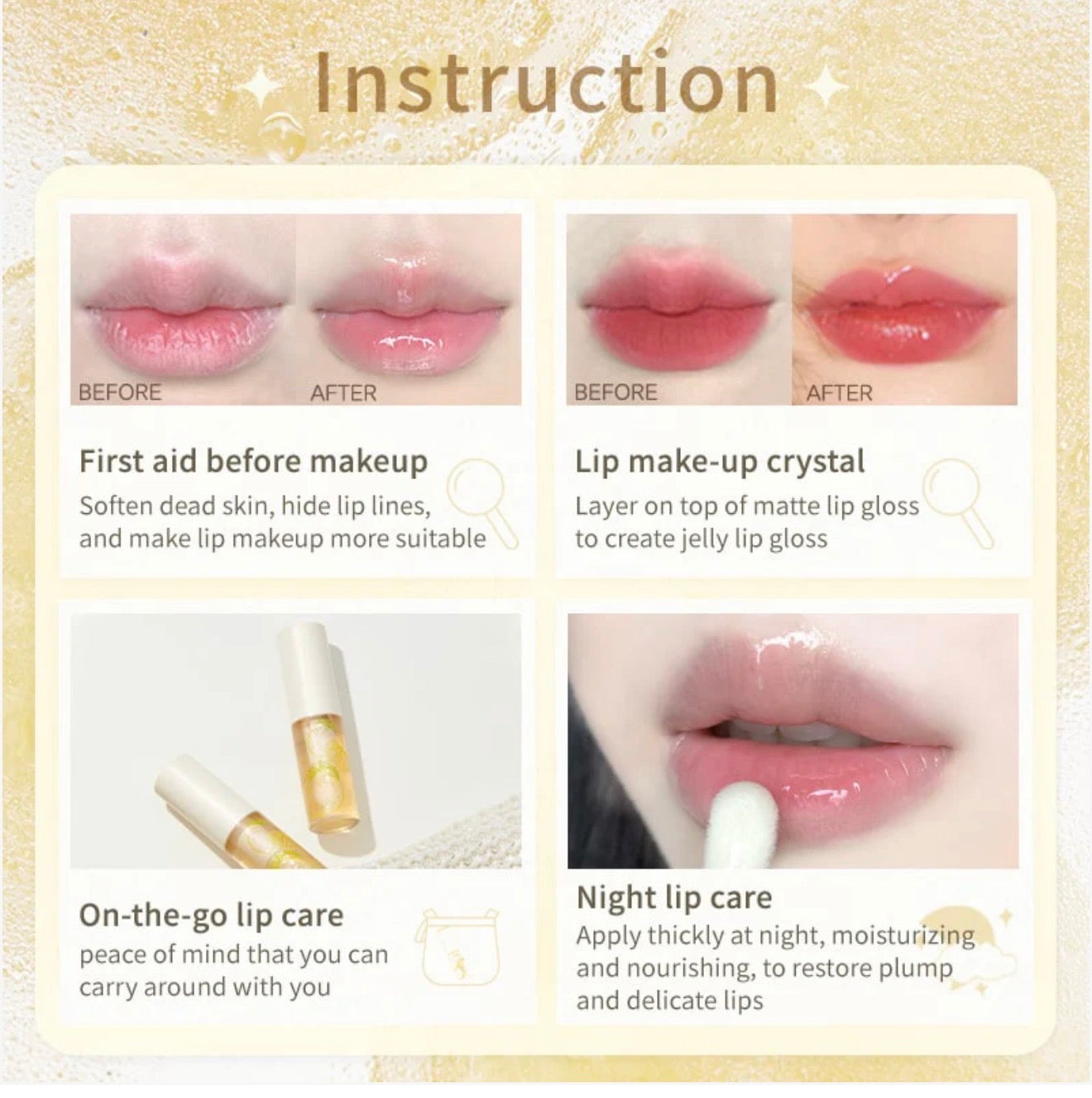 Judydoll Peach Lip Oil | Bunni Beauty