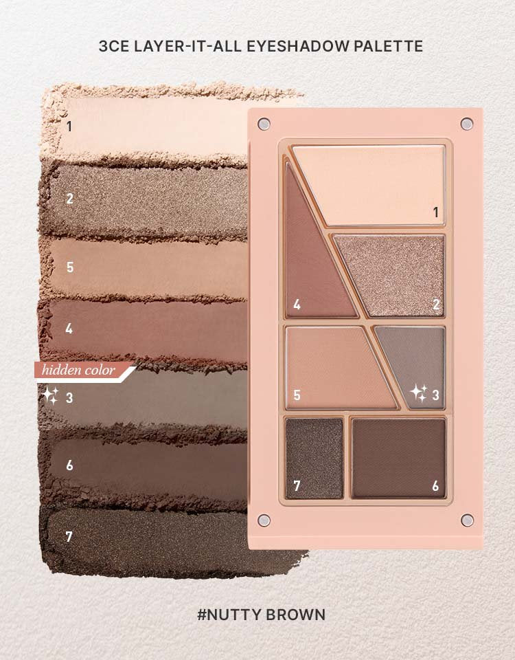 3CE Layer-It-All Eyeshadow Palette | Bunni Beauty