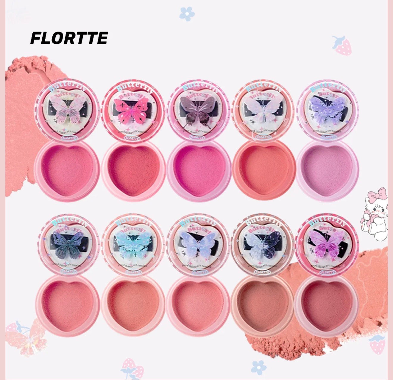 Flortte Hello Beauty Airy Cream Blush | Bunni Beauty