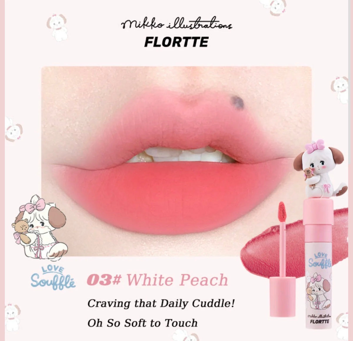 FLORTTE Mikko Lip Cream | Bunni Beauty