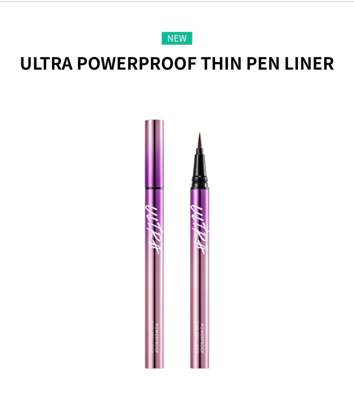 Missha Ultra Powerproof Thin Pen Liner | Bunni Beauty