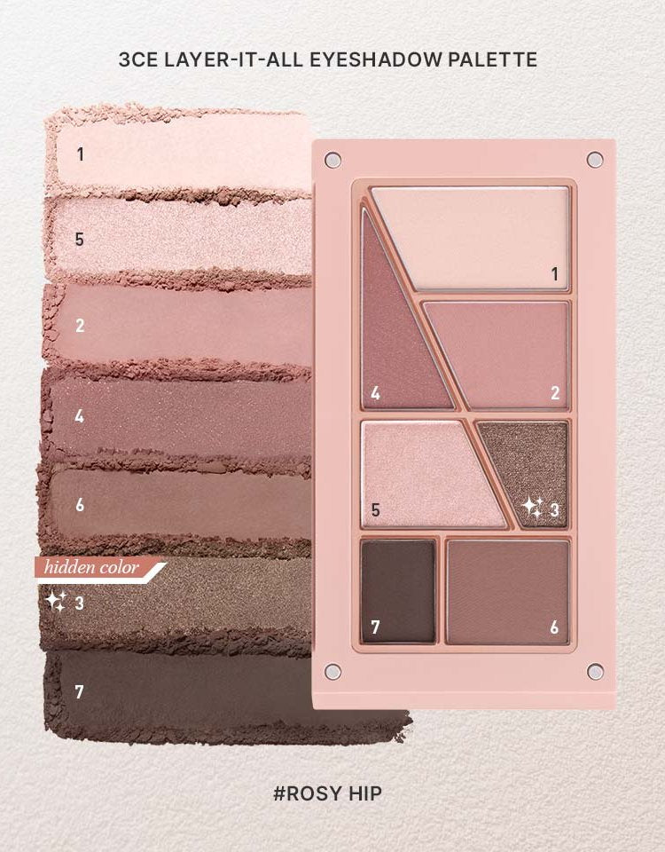 3CE Layer-It-All Eyeshadow Palette | Bunni Beauty