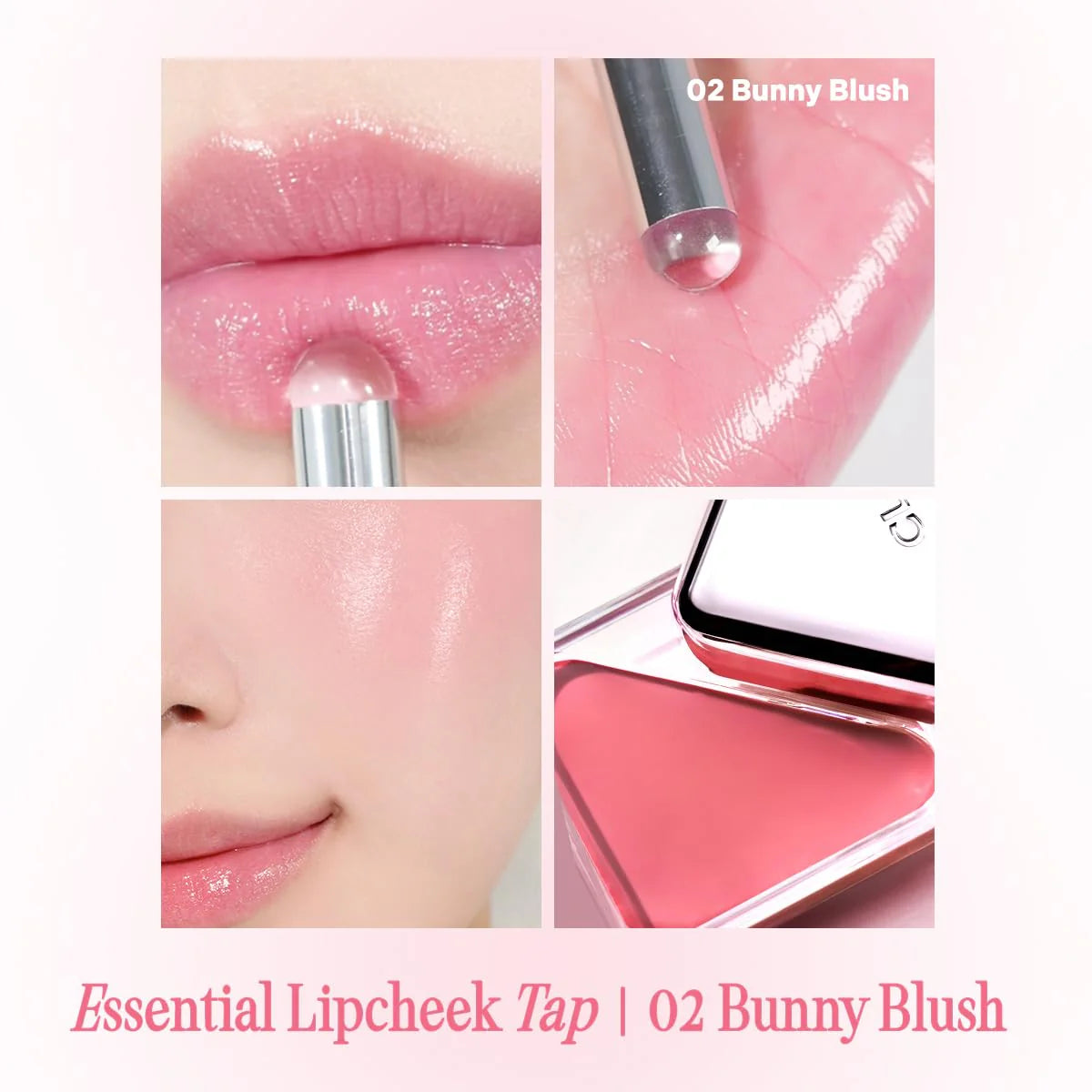 CLIO Essential Lip & Cheek Blush Tap | Bunni Beauty
