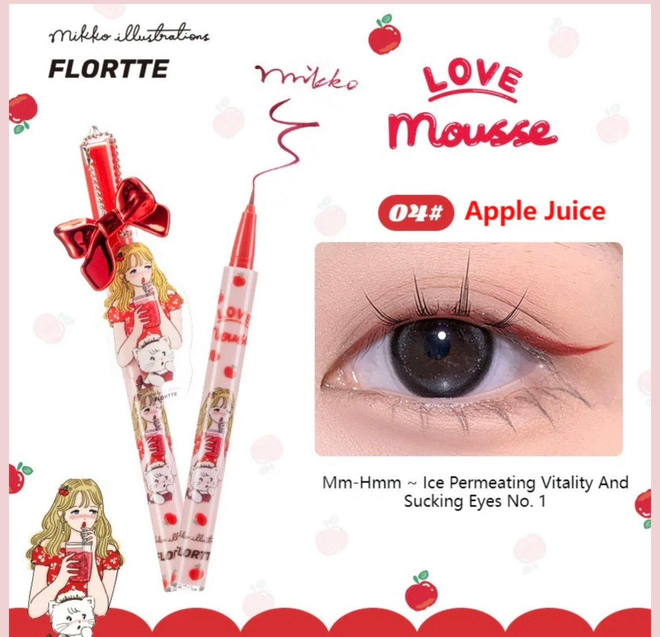 FLORTTE Mikko Wink Wink Liquid Eyeliner | Bunni Beauty