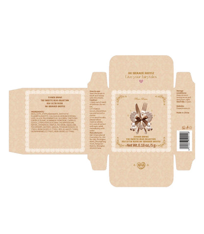 FlowerKnows Sweetie Bear Silk Satin Blush | Bunni Beauty