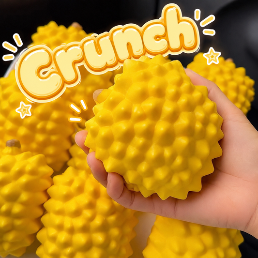Viral Crunchy Durian Squishy | Soft ASMR Crunch Fidget Toy | Bunni Beauty