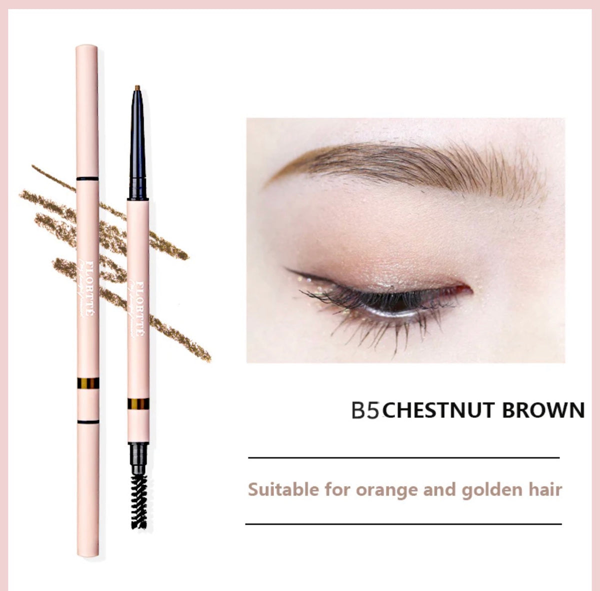 Flortte Sculpting Eyebrow Pencil | Bunni Beauty