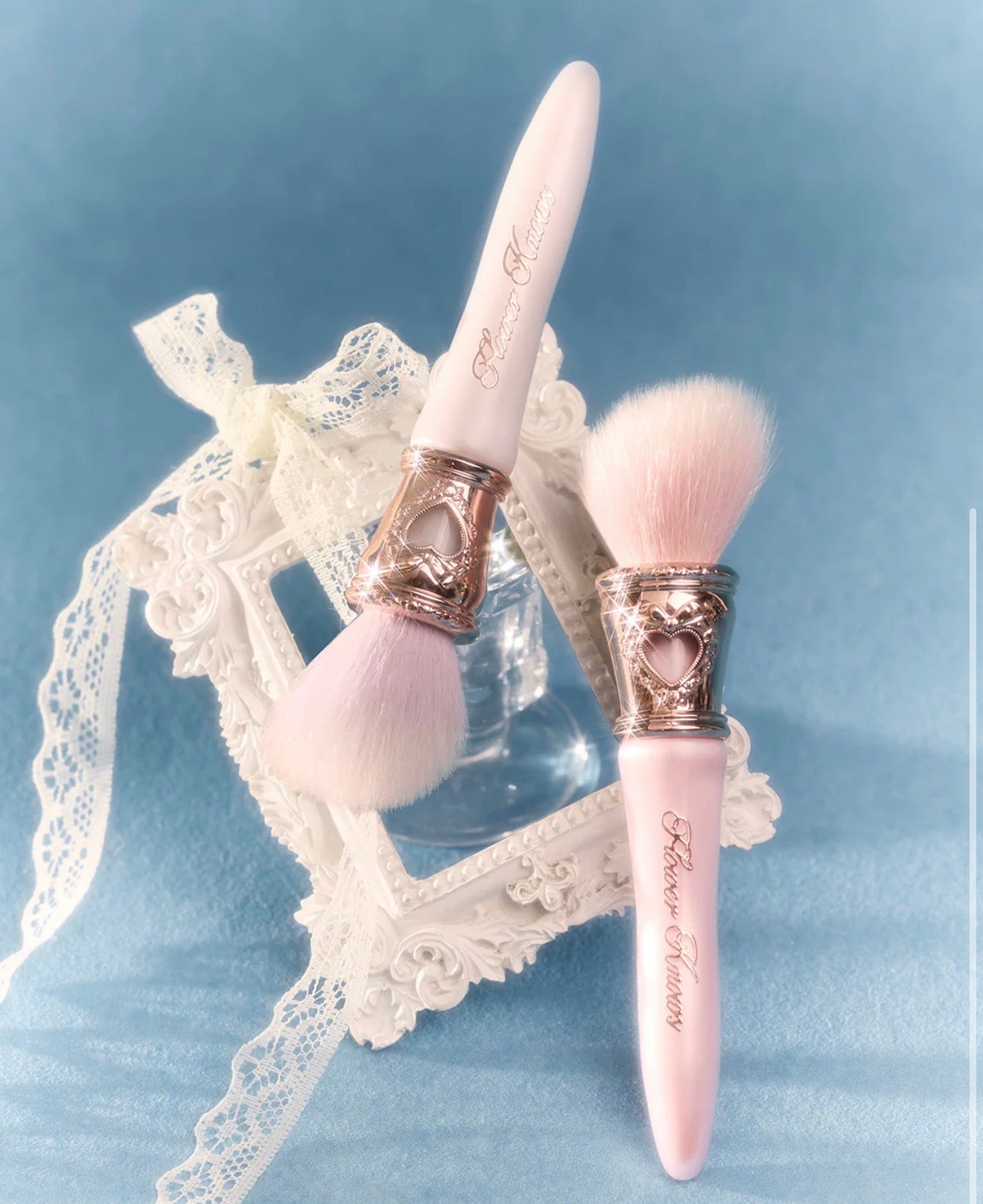 FlowerKnows Bunny Garden Angled Blush Brush | Bunni Beauty
