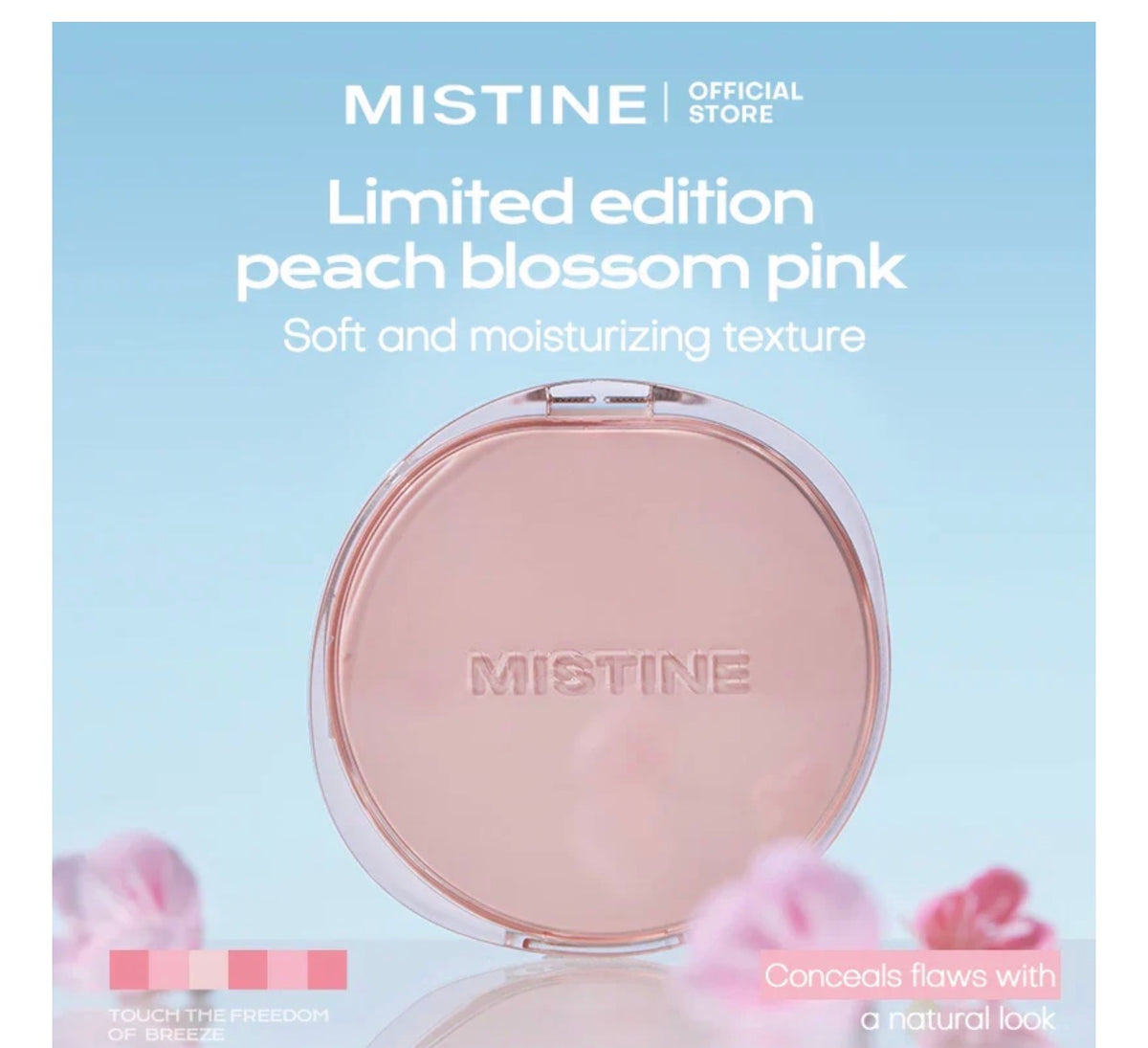 Mistine Air Cushion Foundation Natural Dewy Long Lasting | Bunni Beauty