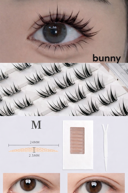 Double Eyelid Lash Set | Bunni Beauty