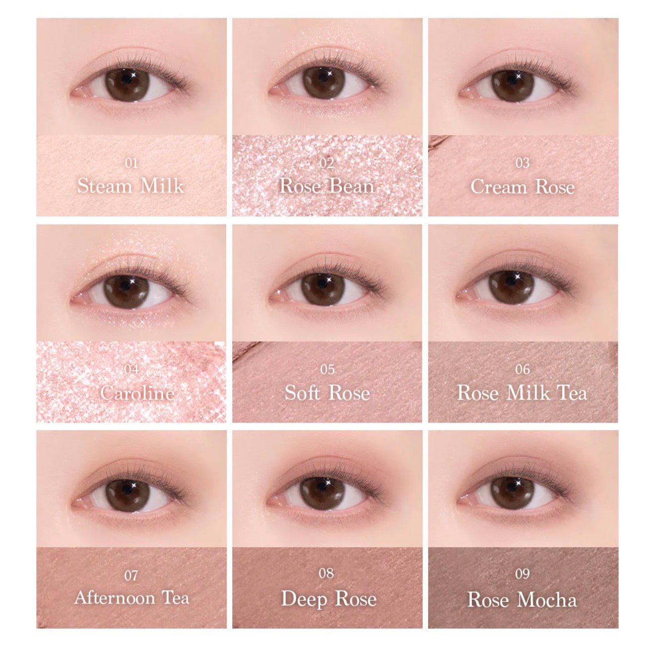 Dasique Eyeshadow Palette 27 Rose Milk Tea | Bunni Beauty