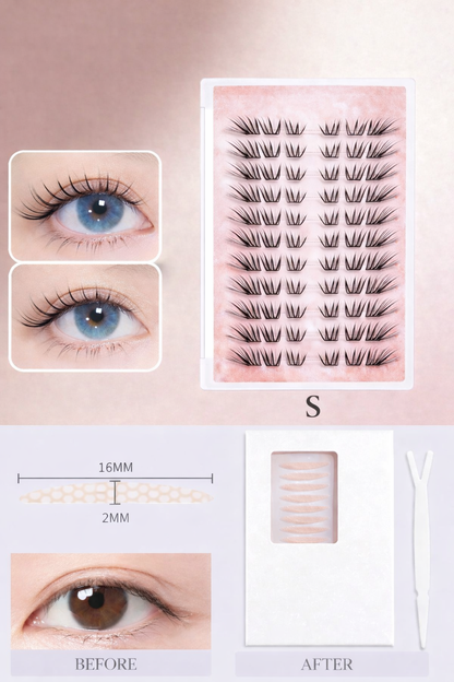 Double Eyelid Lash Set | Bunni Beauty