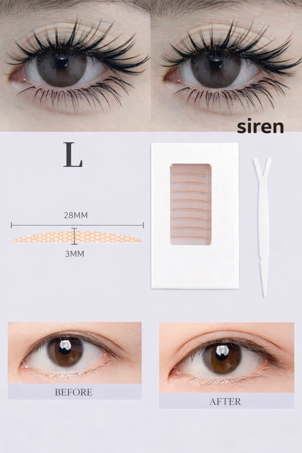Double Eyelid Lash Set | Bunni Beauty