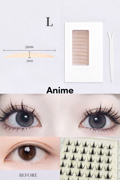 Double Eyelid Lash Set | Bunni Beauty