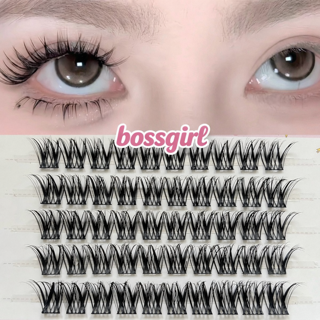 Large Pack Variety Lash Cluster Set With Strong/Waterproof Glue & Bond | Bunni Beauty