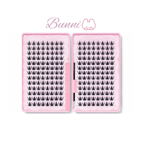 Large Pack Variety Lash Cluster Set With Strong/Waterproof Glue & Bond | Bunni Beauty