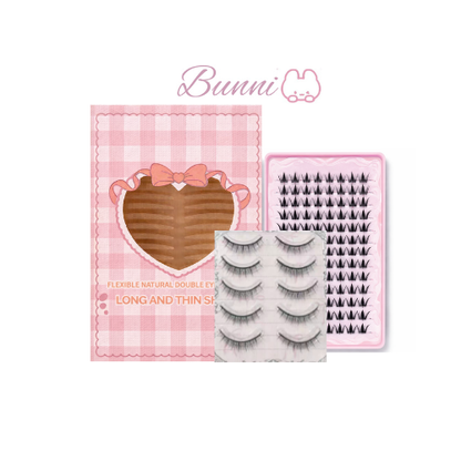 Double Eyelid Lash Set | Bunni Beauty