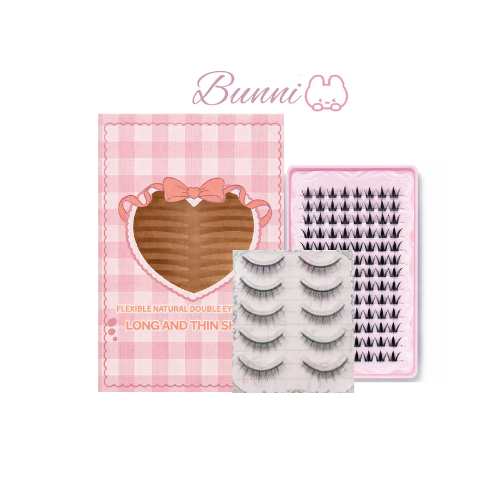 Double Eyelid Lash Set | Bunni Beauty