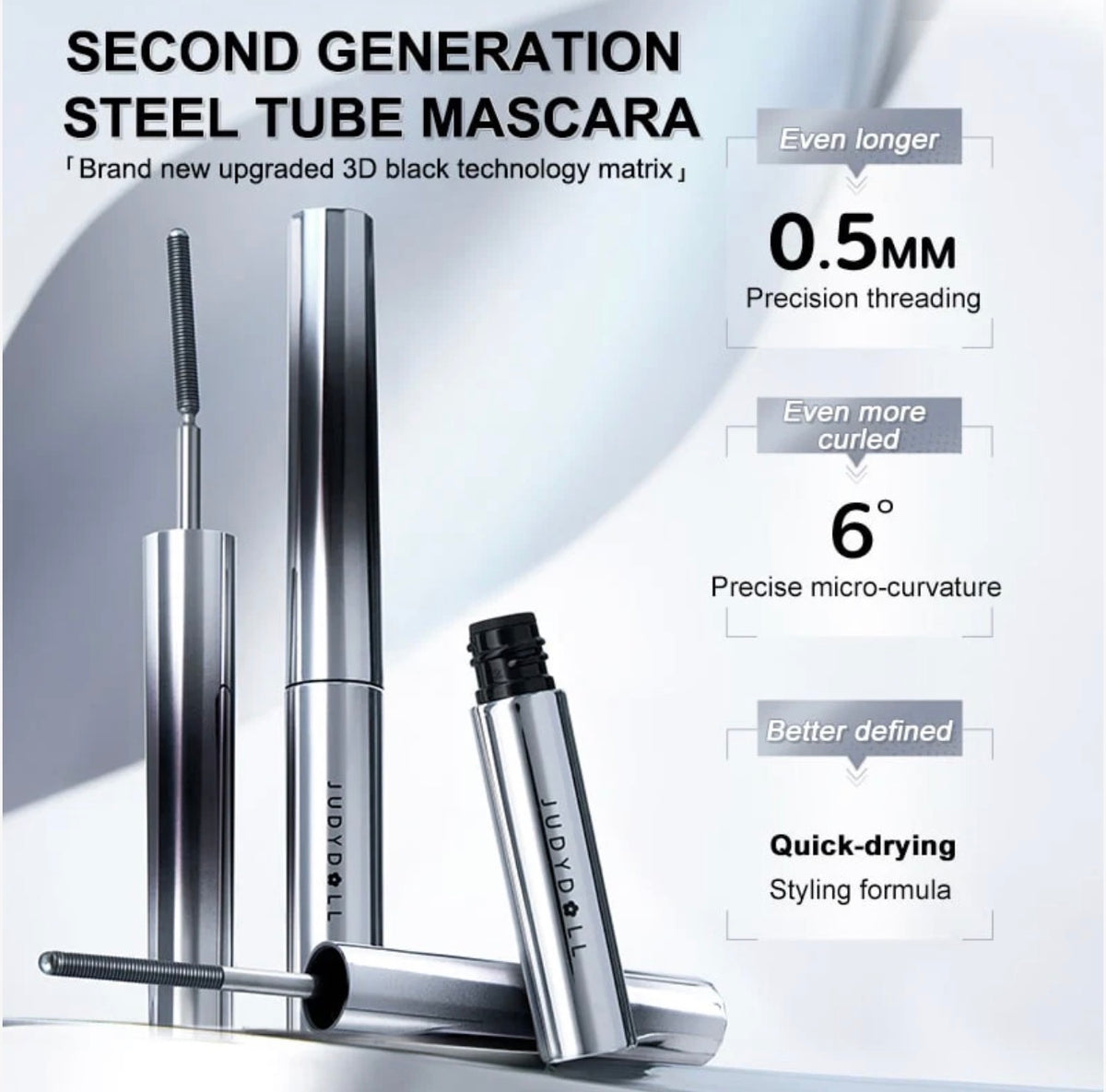 Judydoll 3D Curling Eyelash Iron Mascara | Bunni Beauty