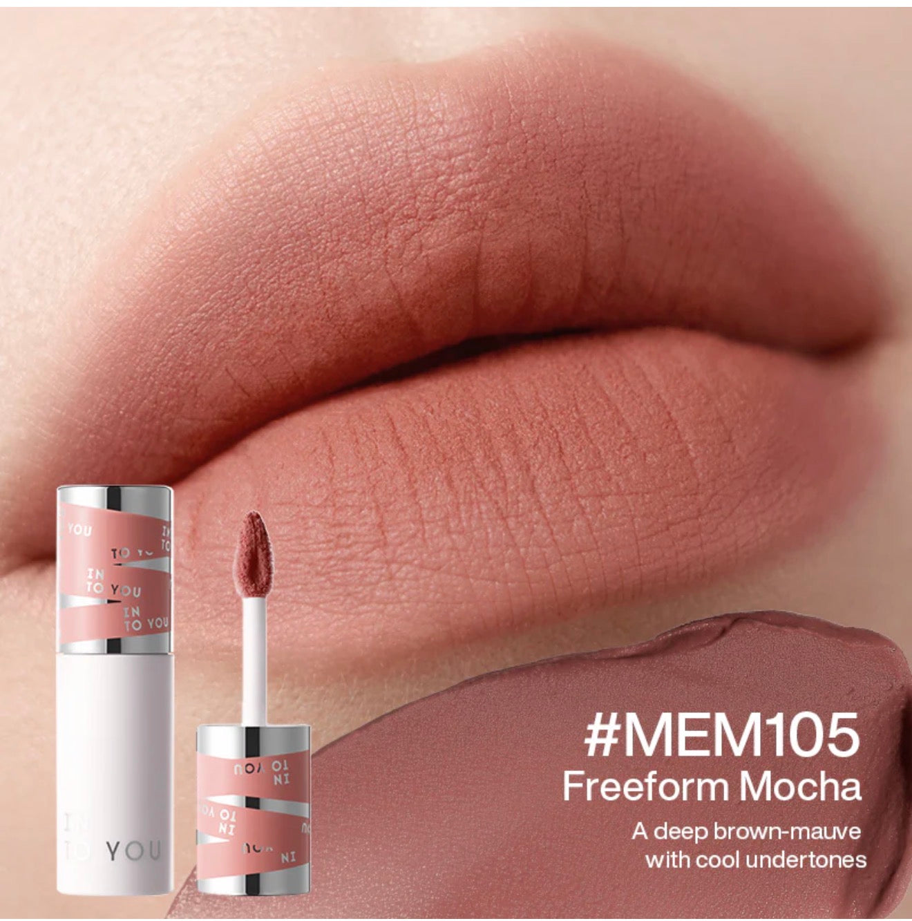 INTO YOU Shero Super Matte Lip & Cheek Mud 2.0 | Bunni