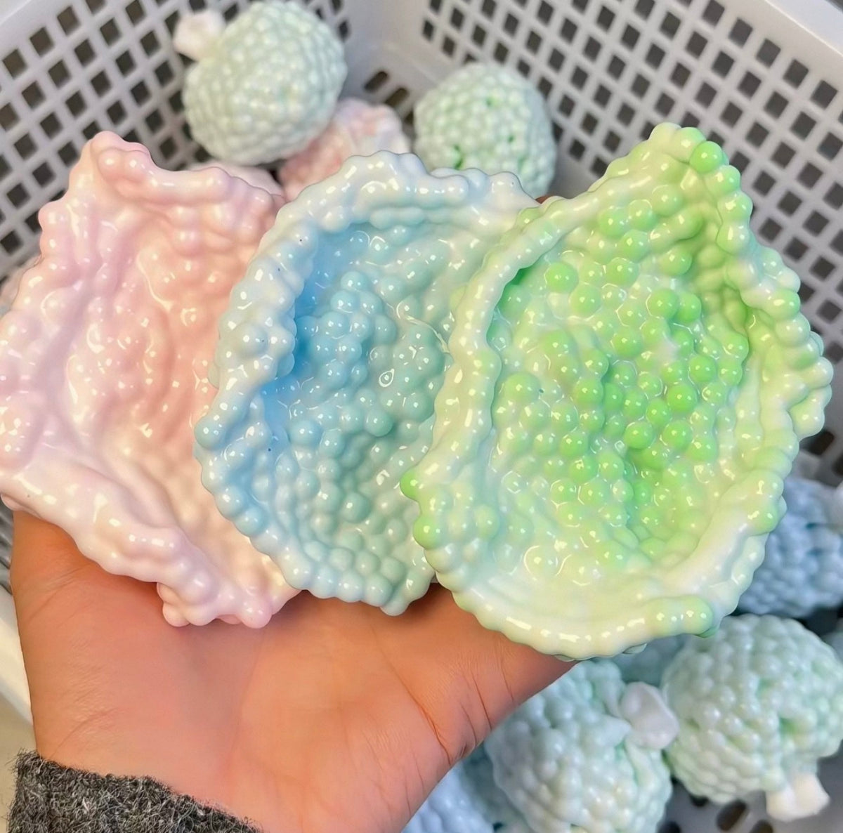 Crunchy Squishy Balls Fidget Toy | Stress Relief Sensory Beads | Bunni Beauty