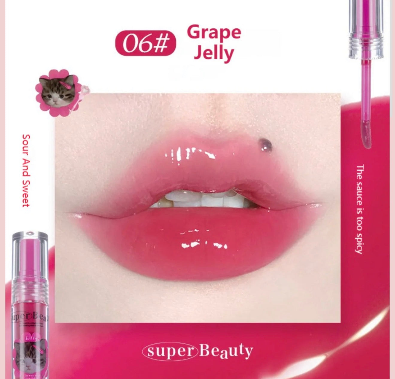 Flortte I Am Super Beauty Lip Gloss Serum | Bunni Beauty