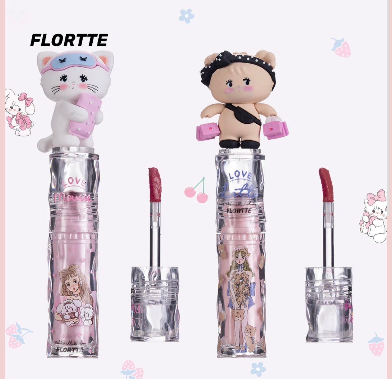 Flortte Mikko Rua Rua Lip Gloss | Bunni Beauty