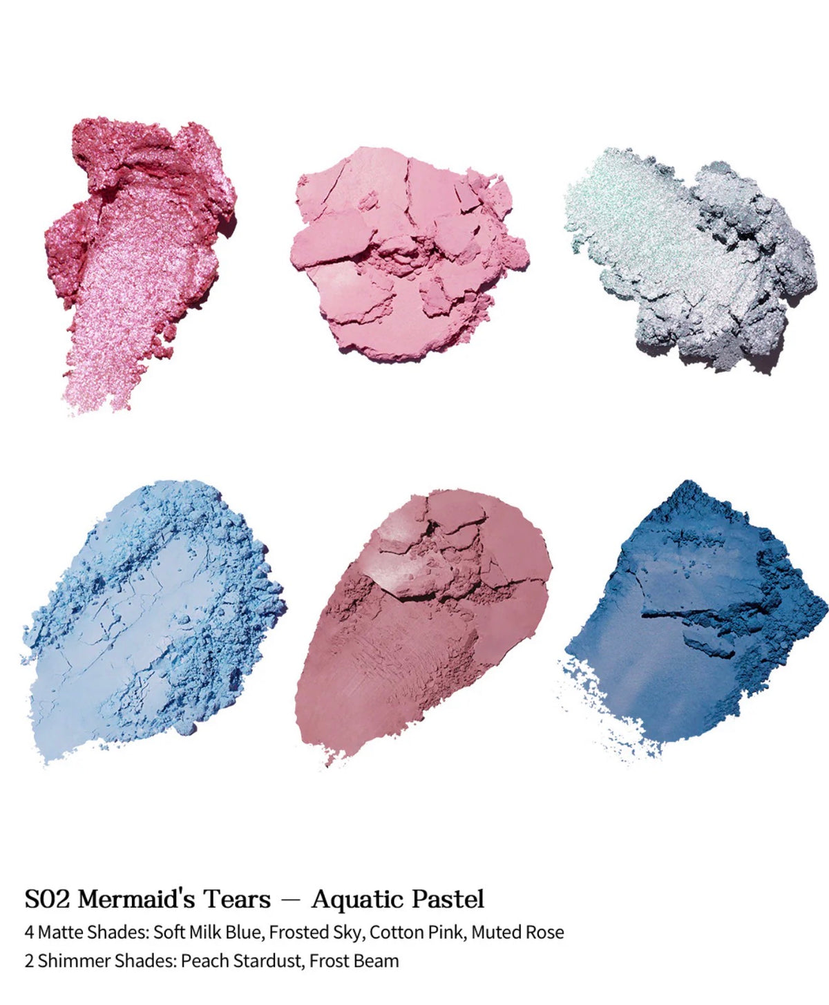 FlowerKnows Shell’s Jewel 6-Color Makeup Palette | Bunni Beauty