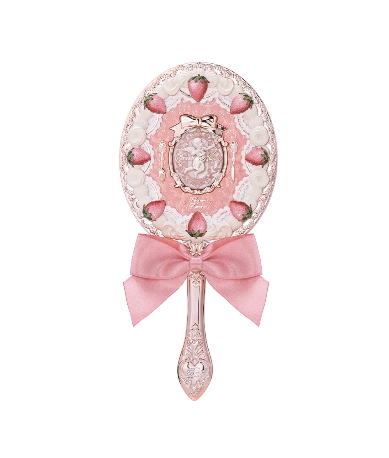 FlowerKnows Strawberry Cupid Hand Mirror | Bunni Beauty