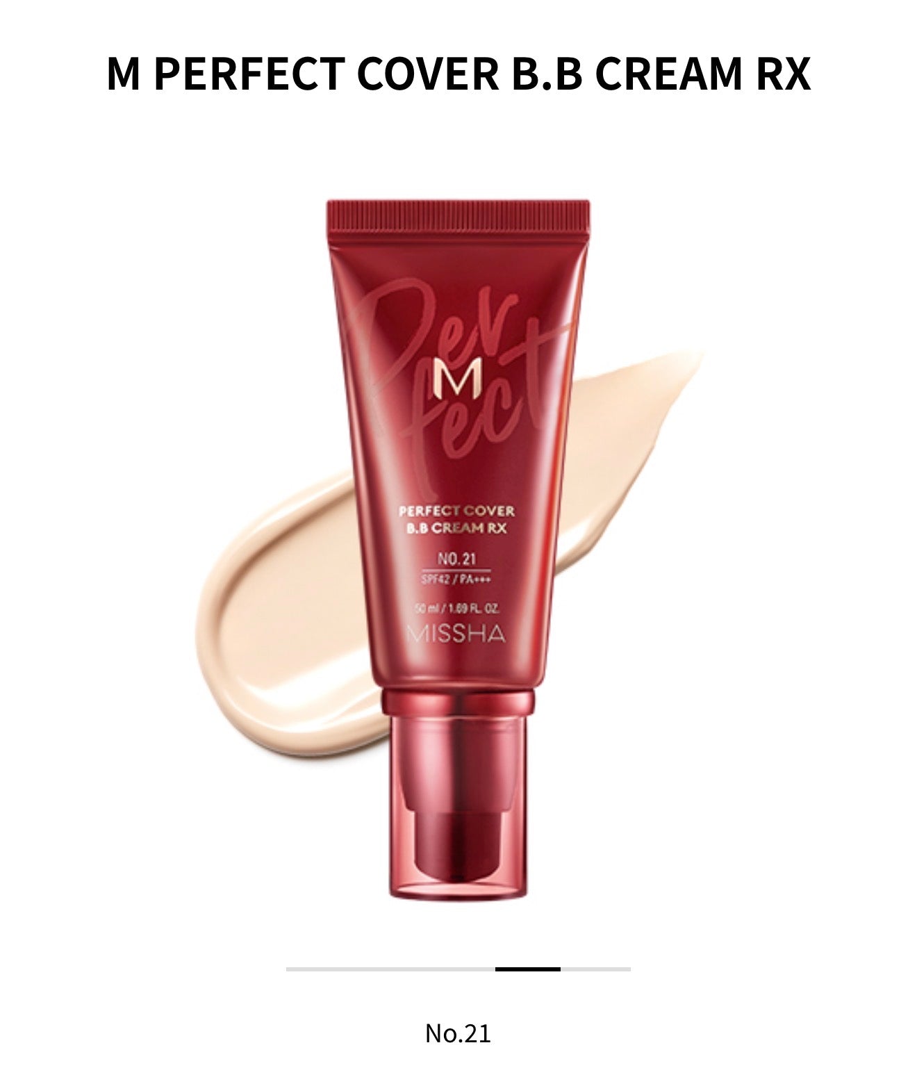 Missha M Perfect Cover B.B Cream RX | Bunni Beauty