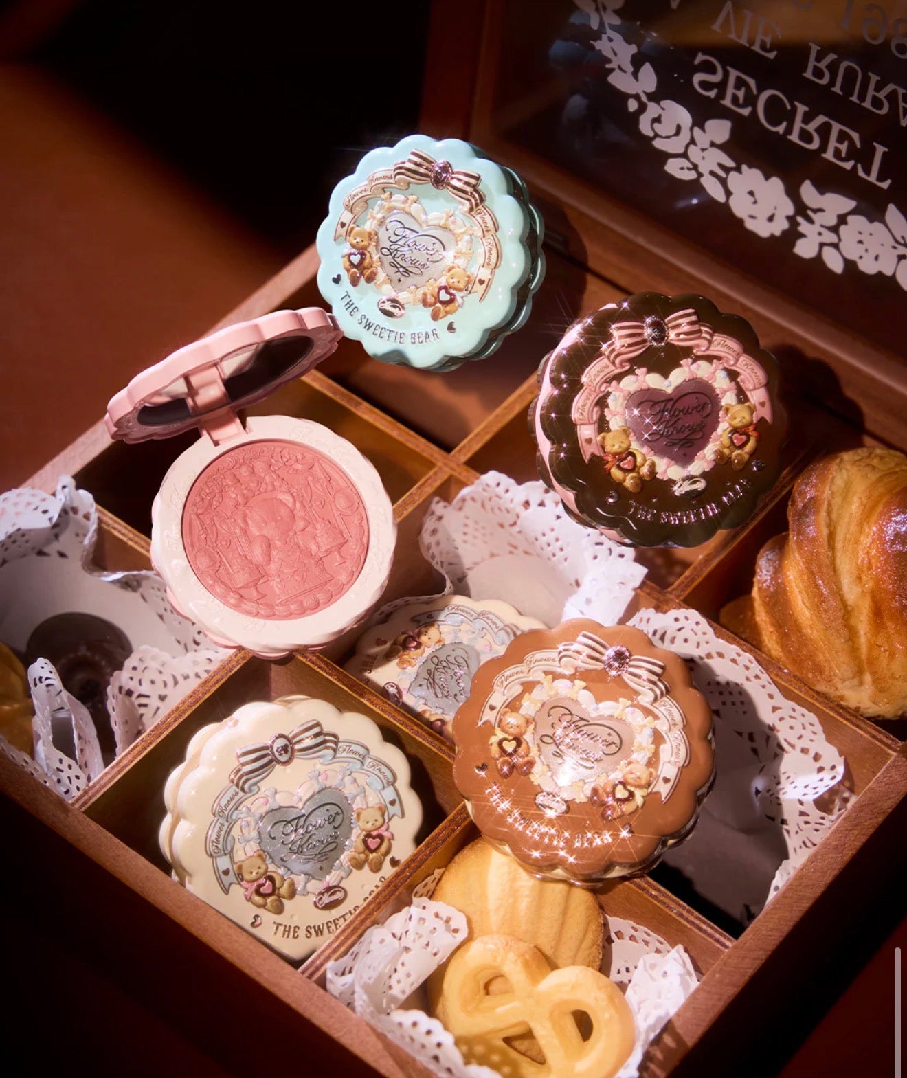 FlowerKnows Sweetie Bear Silk Satin Blush | Bunni Beauty