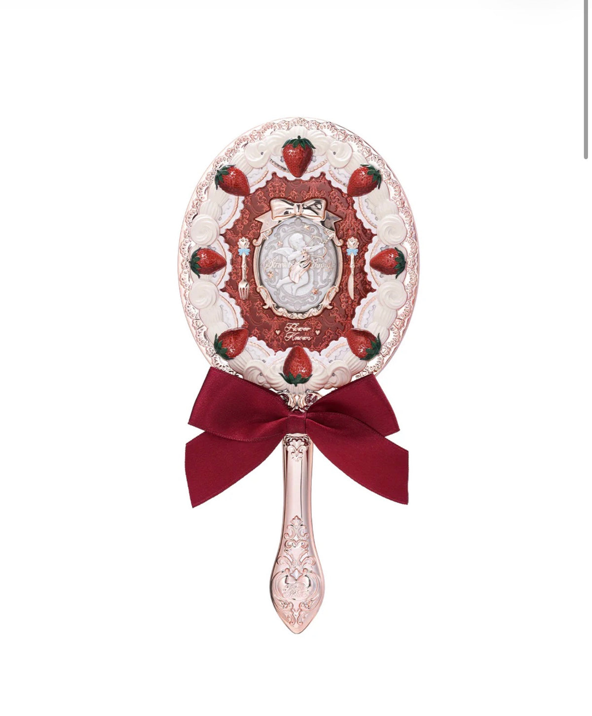FlowerKnows Strawberry Cupid Hand Mirror | Bunni Beauty