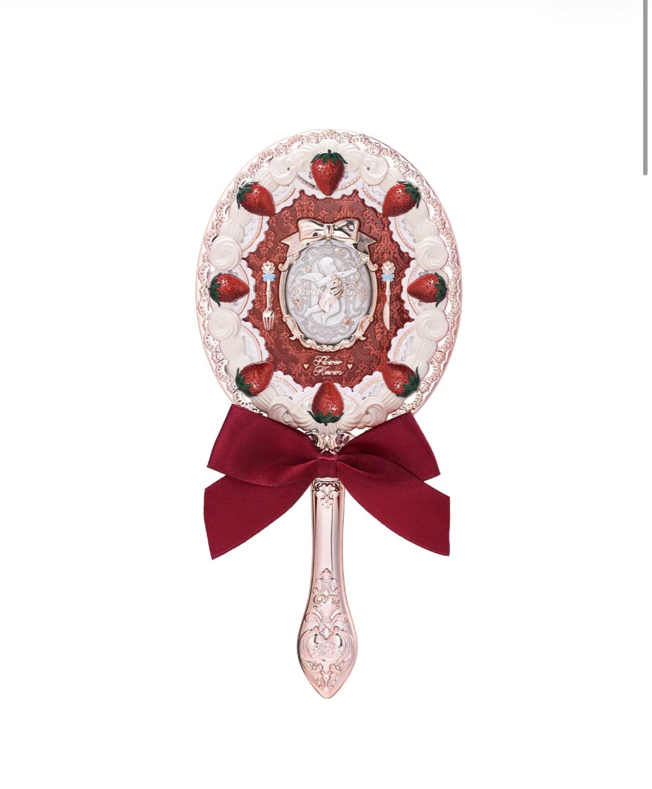 FlowerKnows Strawberry Cupid Hand Mirror | Bunni Beauty