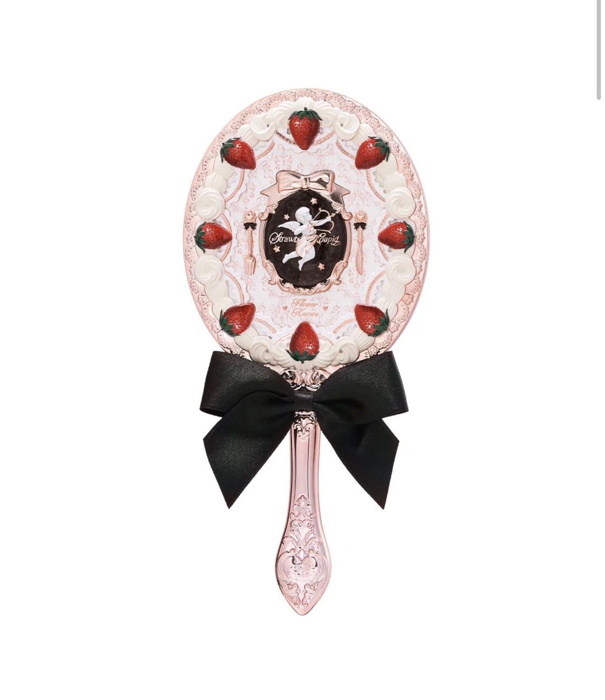 FlowerKnows Strawberry Cupid Hand Mirror | Bunni Beauty