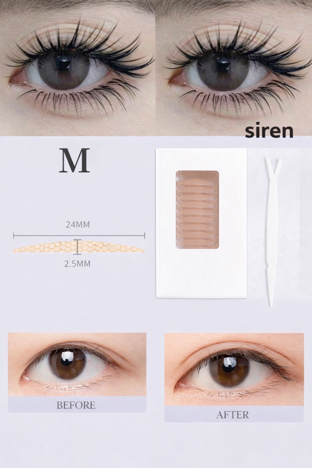 Double Eyelid Lash Set | Bunni Beauty