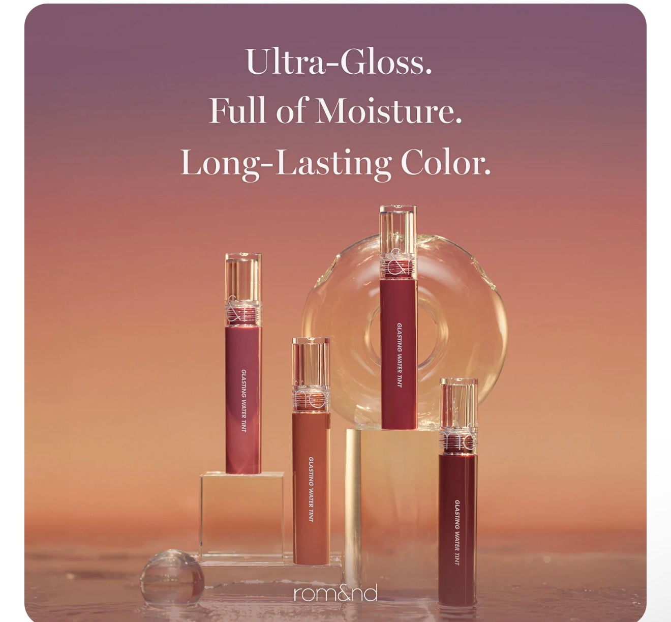 Rom&nd Glasting Water Tint | Bunni Beauty