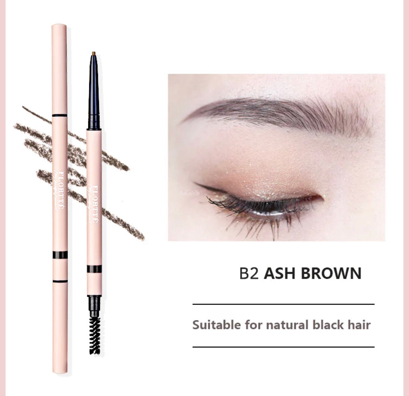 Flortte Sculpting Eyebrow Pencil | Bunni Beauty