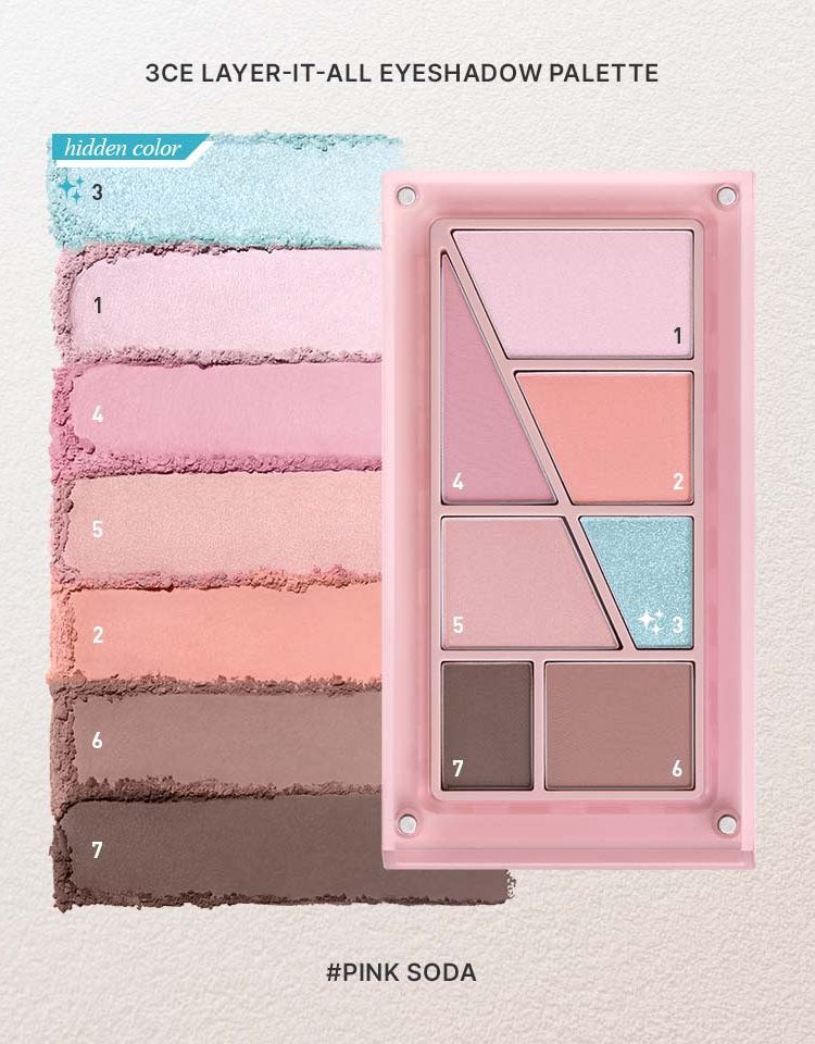3CE Layer-It-All Eyeshadow Palette | Bunni Beauty