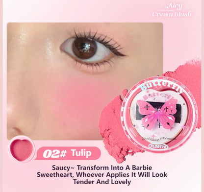 Flortte Hello Beauty Airy Cream Blush | Bunni Beauty