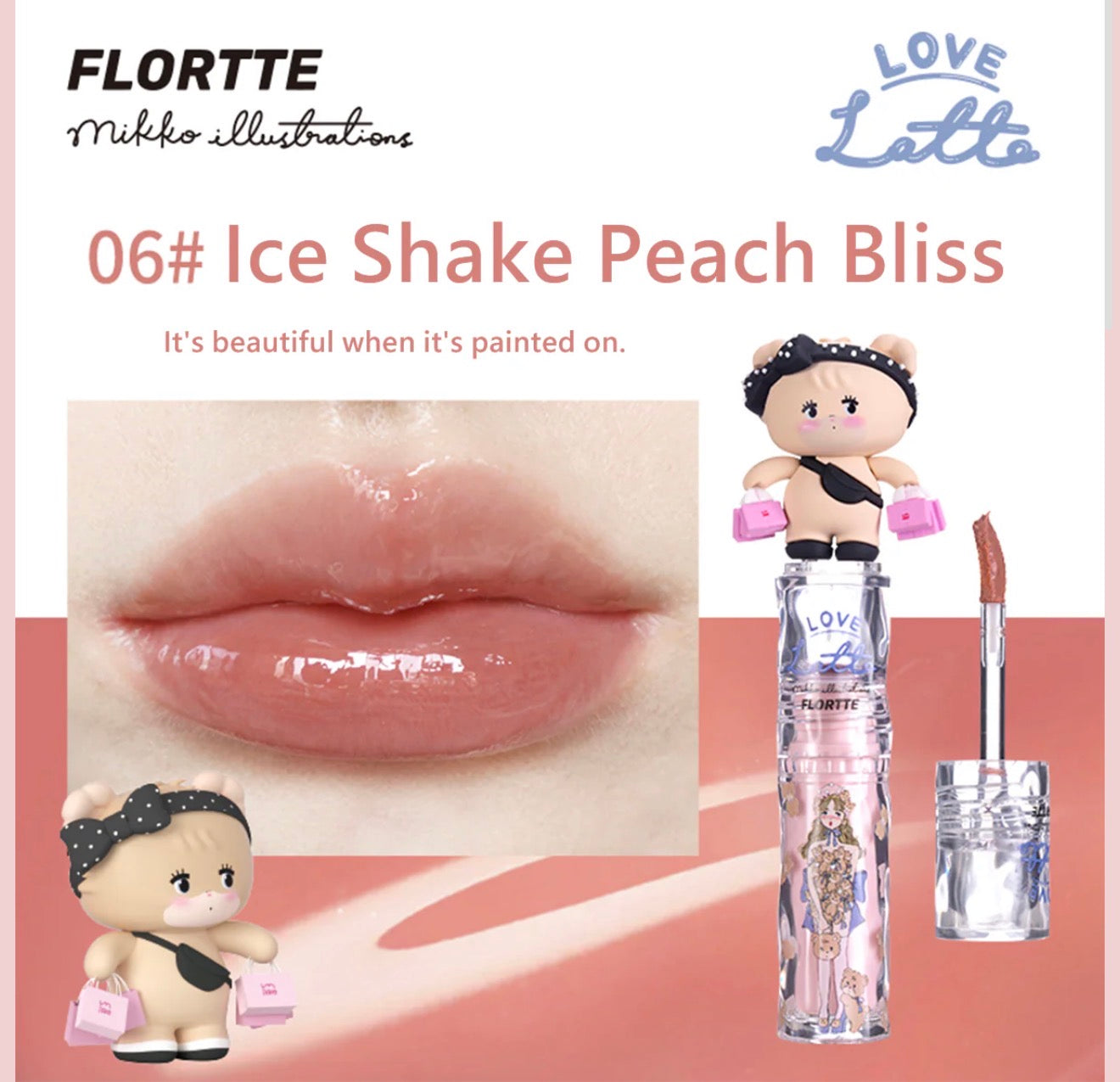 Flortte Mikko Rua Rua Lip Gloss | Bunni Beauty