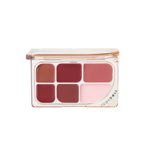Judydoll 6-Color Multi-Use Lip Palette | Bunni Beauty